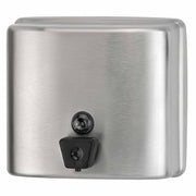 Flüssigseifenspender Edelstahl | 1300 ml | mit Druckknopf | Mediclinics DJ0115