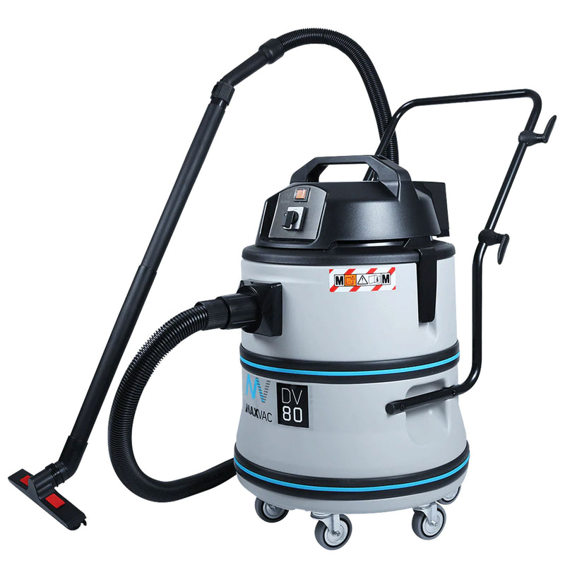 Industriesauger DV80-MBN | 80 Liter | Klasse M | 2400 W Doppelmotor | Nass & Trocken | Maxvac