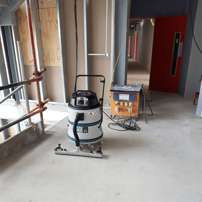 Industriesauger DV80-MBN | 80 Liter | Klasse M | 2400 W Doppelmotor | Nass & Trocken | Maxvac