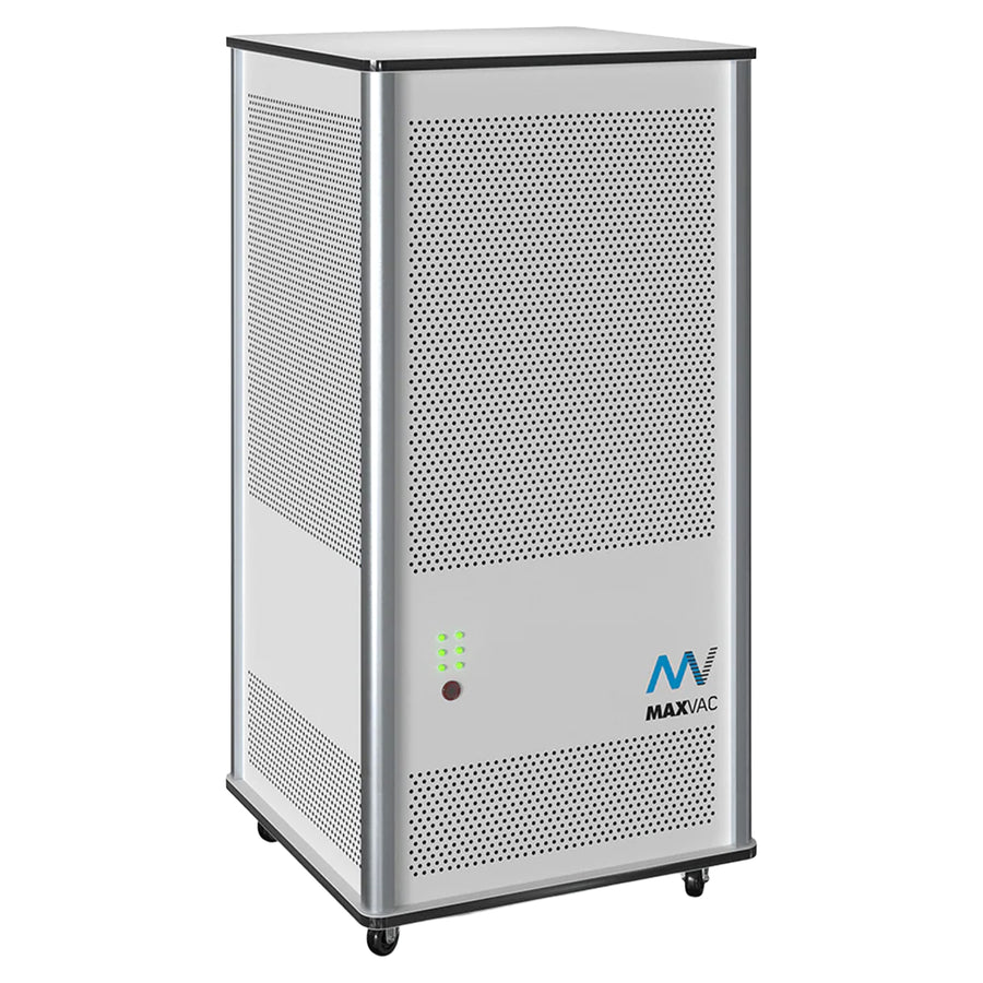 Luftreiniger MEDI 10 | für Viren, Bakterien, Pollen, Staub | 700 - 1300 m³/h | HEPA-13 & UV-C | Maxvac