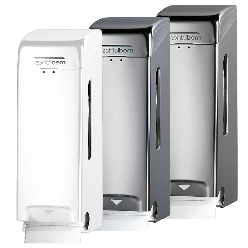 Toilettenpapierspender Edelstahl | 3 Standardrollen | Mediclinics PR0781
