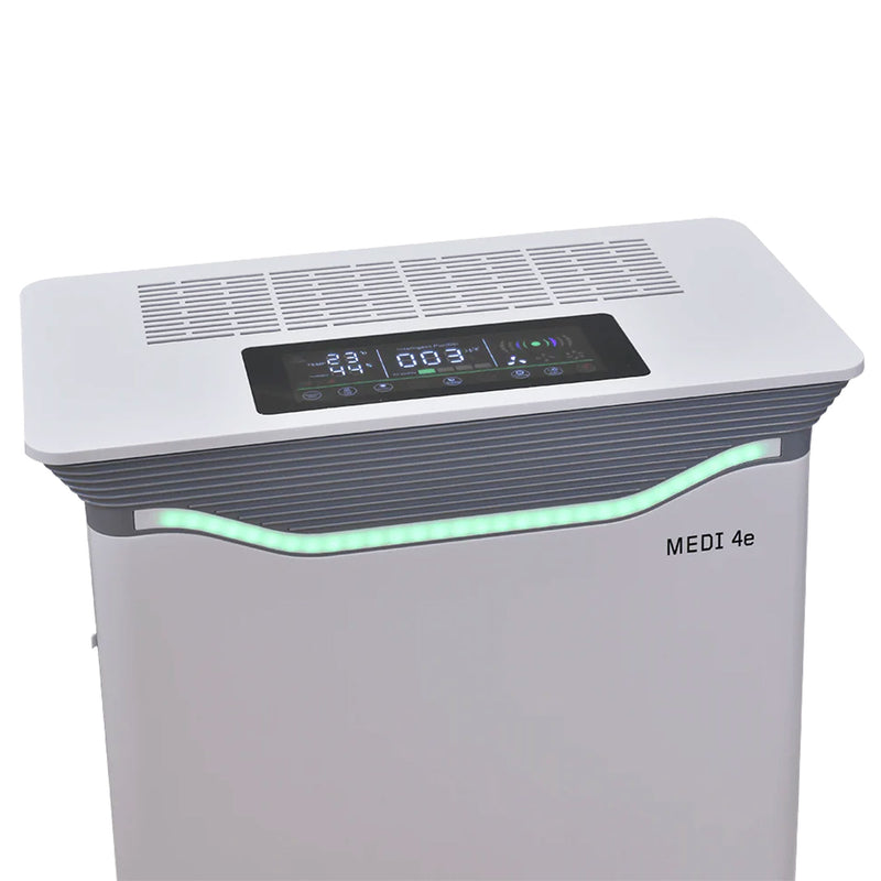 Luftreiniger MEDI 4e | 120 - 300 m³/h | HEPA H13 | UV-C | Maxvac