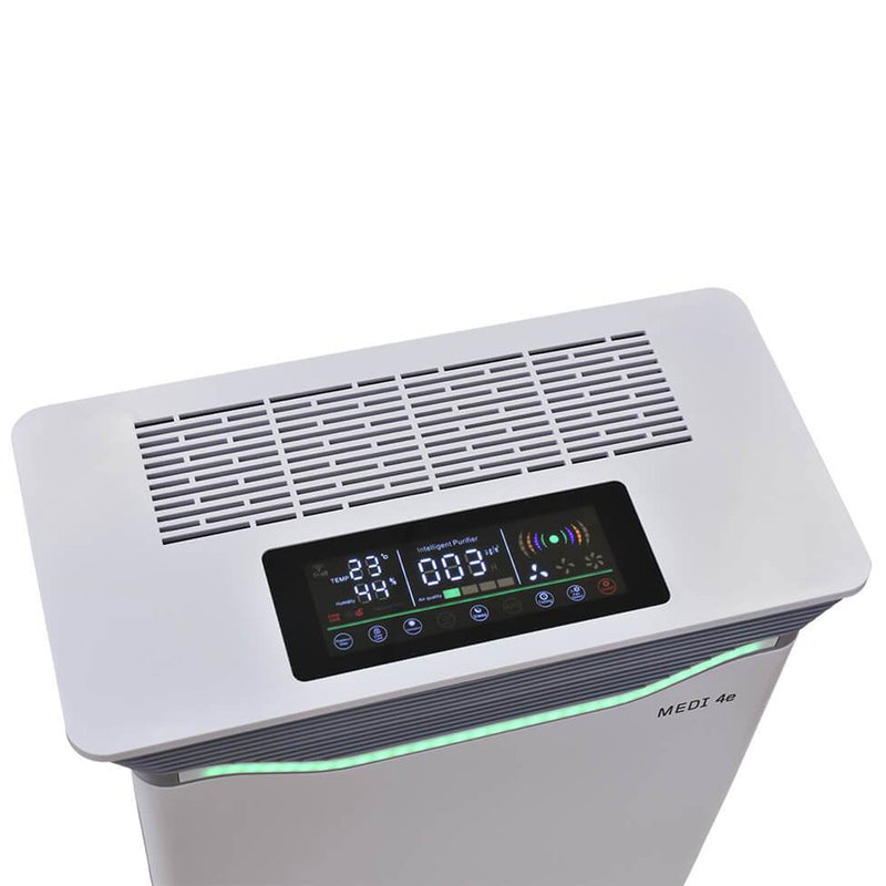 Luftreiniger MEDI 4e | 120 - 300 m³/h | HEPA H13 | UV-C | Maxvac