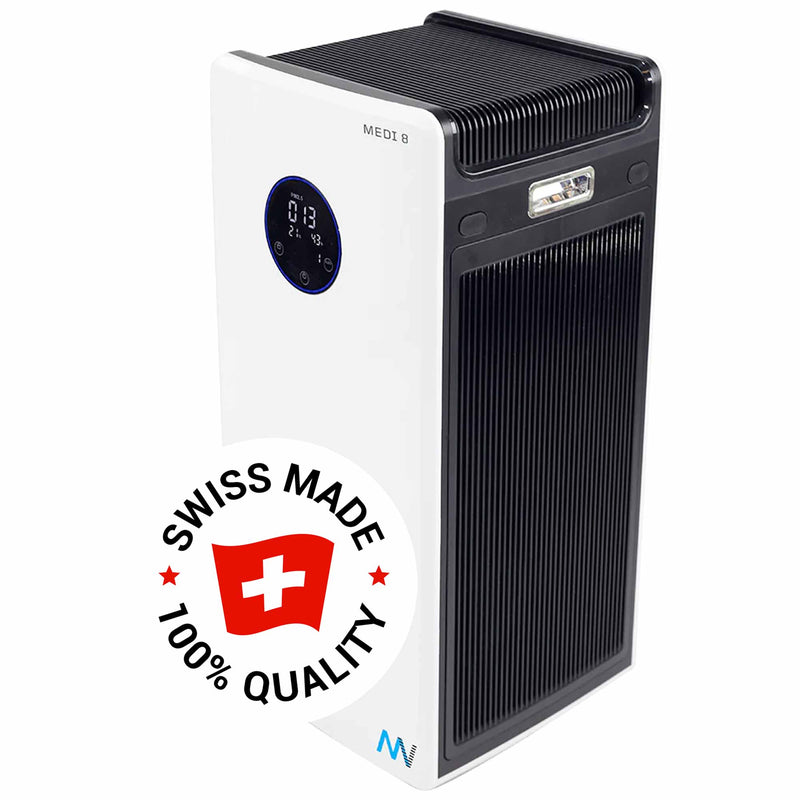 Luftreiniger Maxvac MEDI 8 | 130 - 800 m³/h | UV-C