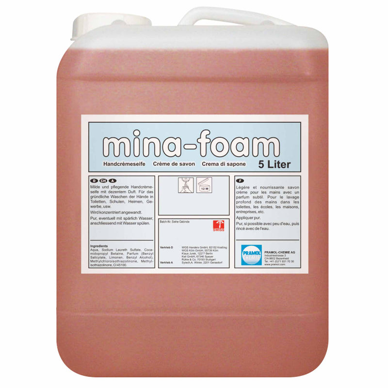MINA-FOAM Schaumseife | mild & dezent | hautpflegend | Pramol