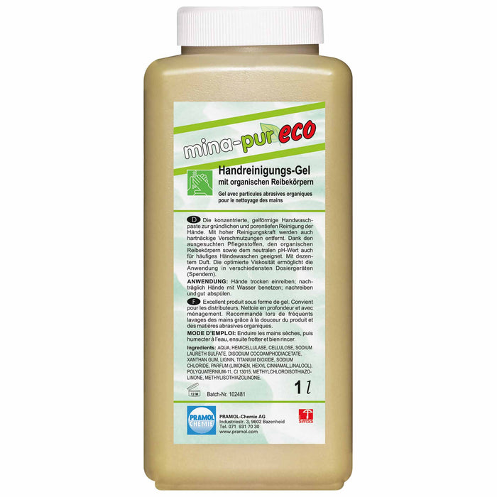 MINA-PUR ECO Handreinigungspaste | Bio-Reibemittel | Pramol