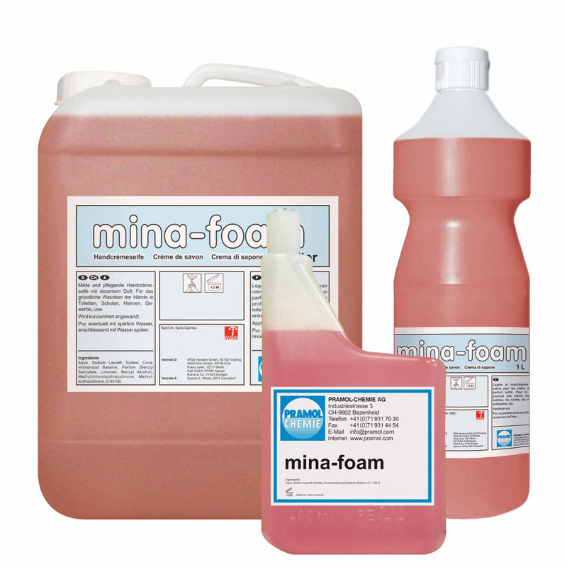 MINA-FOAM Schaumseife | mild & dezent | hautpflegend | Pramol