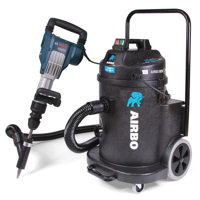 Staub-Absaughülle für Abbruchhammer | Airbo Dustbo DTX