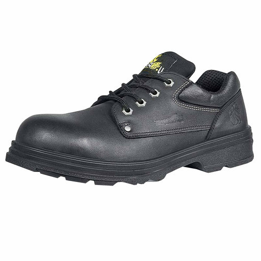 Sicherheits-Halbschuh S3 | Kunststoff-Schutzkappe | Durchtrittschutz | Glattleder | U-Power Mustang