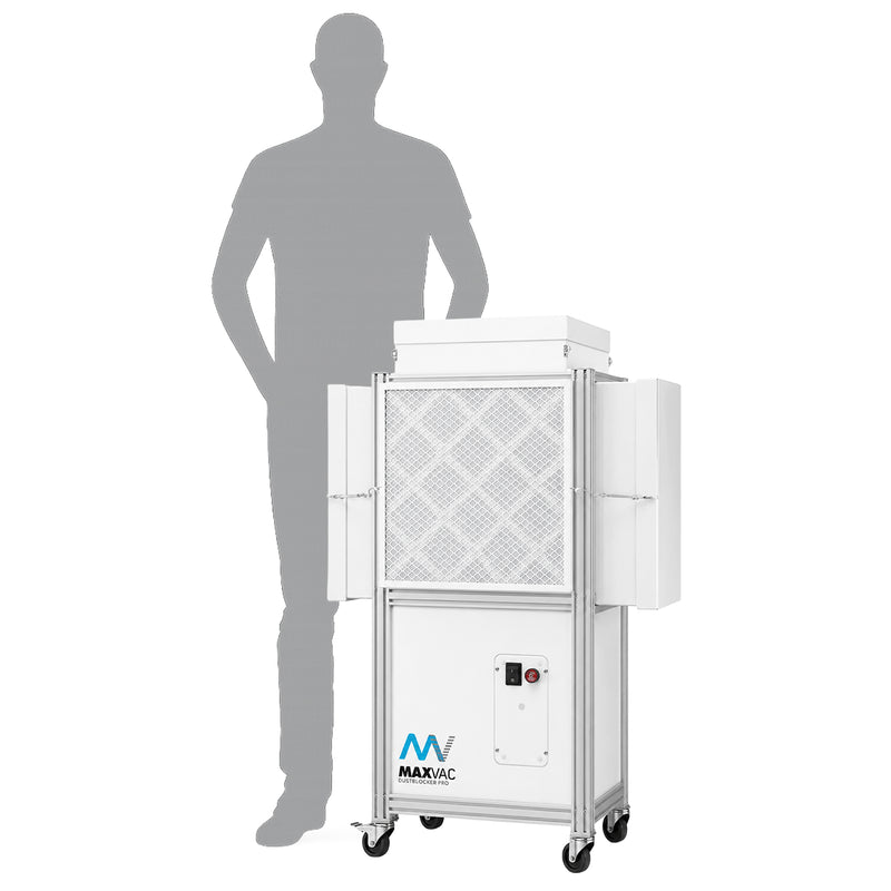 Industrie-Luftreiniger Pro 25 | 2800 m³/h | HEPA H13 | 325 W | Maxvac