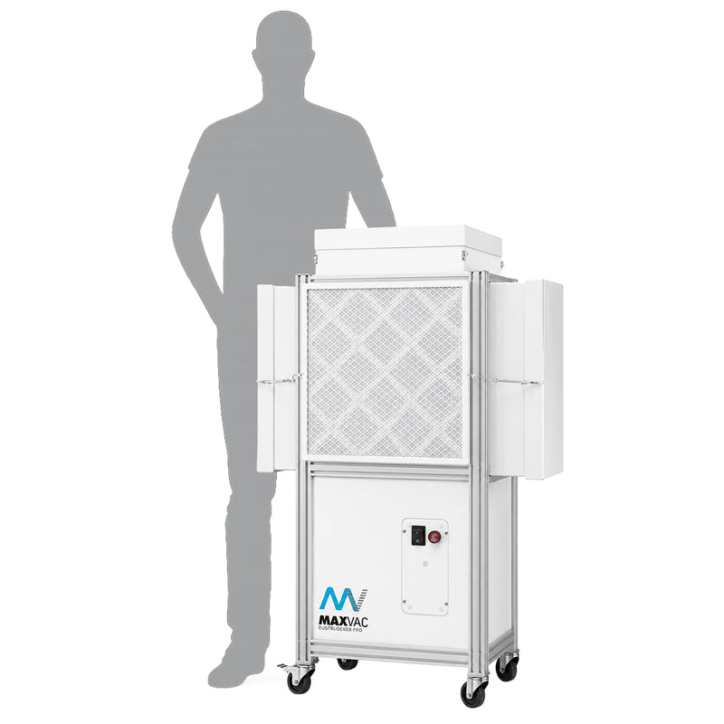 Industrie-Luftreiniger Pro 40 | 4800 m³/h | HEPA H13 | 500 W | Maxvac