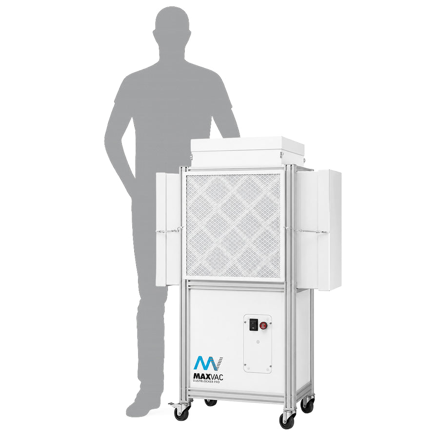 Industrie-Luftreiniger Pro 40 | 4800 m³/h | HEPA H13 | 500 W | Maxvac