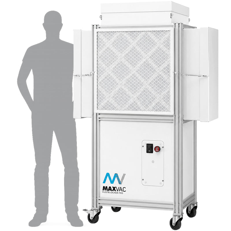 Industrie-Luftreiniger Pro 80 | 28`800 m³/h | HEPA H13 | 3000 W | Maxvac