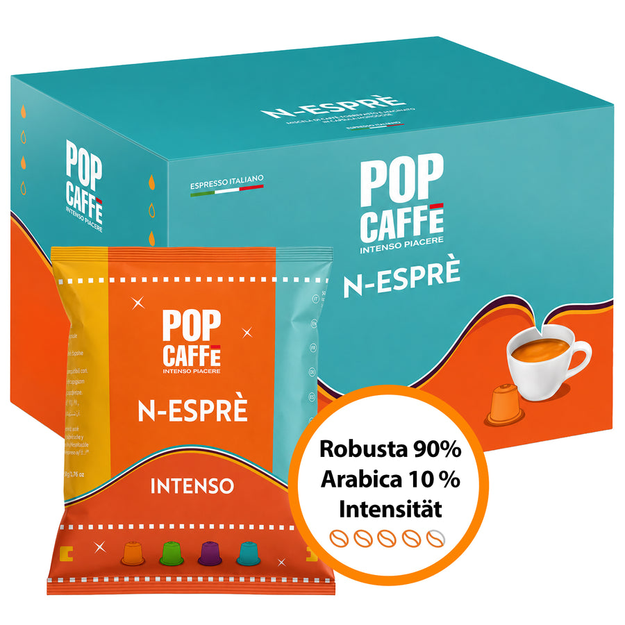 Intenso N-Esprè-Kapseln | für Nespresso® | POP Caffè