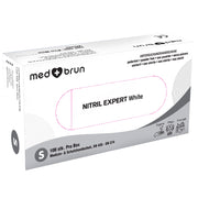 Nitril Einweghandschuhe Weiss | latex- & puderfrei | Medbrun Expert