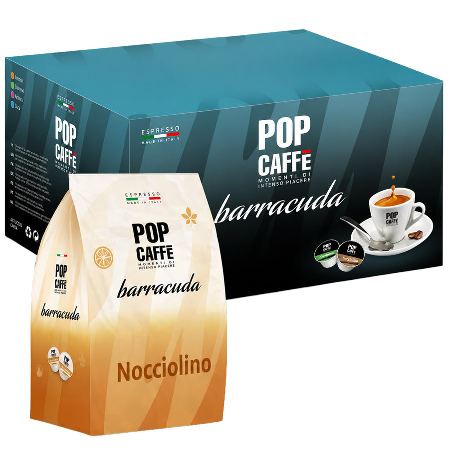 Nocciolino Kaffeekapseln | Haselnuss | POP Caffè Baracuda