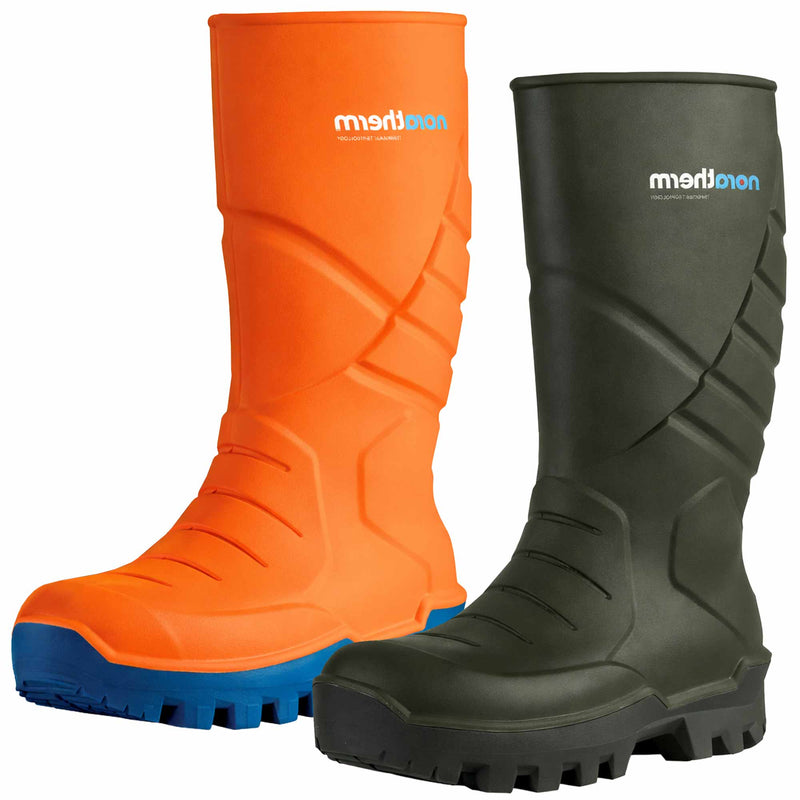 PU-Kälte-Sicherheitsstiefel S5 | mit Stahlkappe | bis -40°C | Textilfutter | rutschsicher | NORA Ultramax