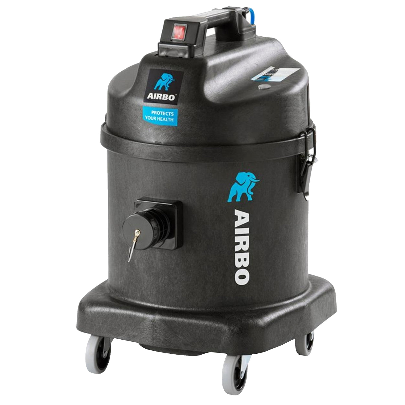 Bau-Staubsauger 23 L | Doppelmotor | 2 x 1060 W | 98 l/s | für Feinstaub | Airbo NTD570