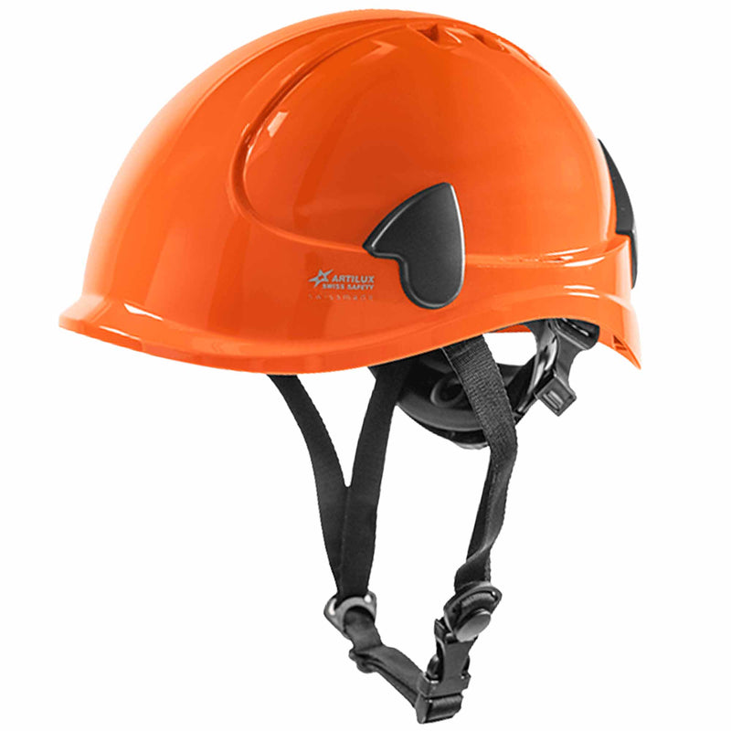 Schutzhelm ARTITOP SH510 | Polycarbonat | elektrisch isolierend | Schutzbrille | 4-Punkt-Kinnband | ROTO-System | belüftet | Swiss Made | ARTILUX