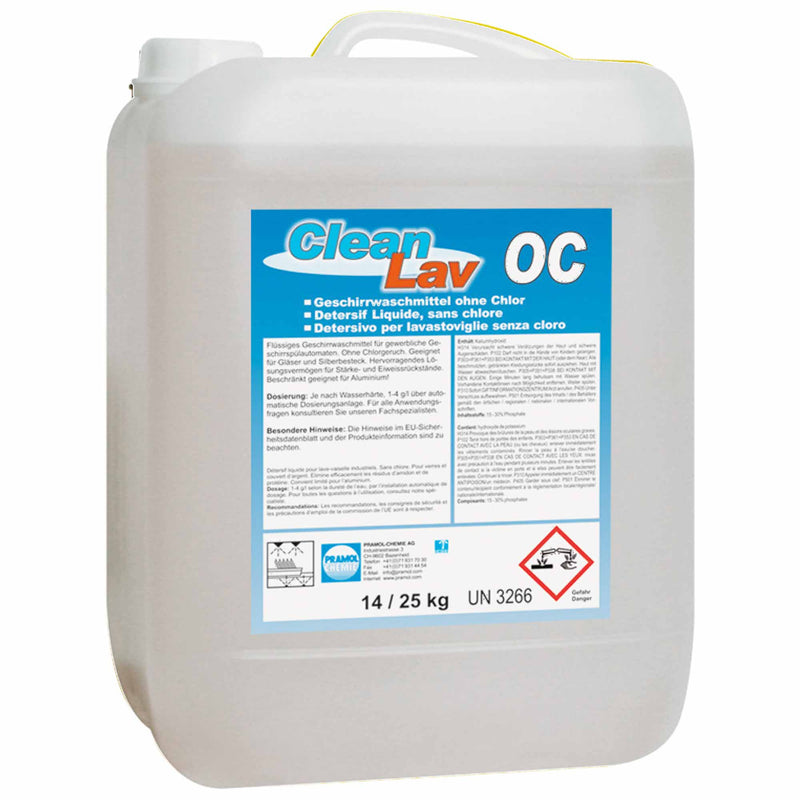 CleanLav OC Geschirrwaschmittel flüssig | ohne Chlor | Pramol