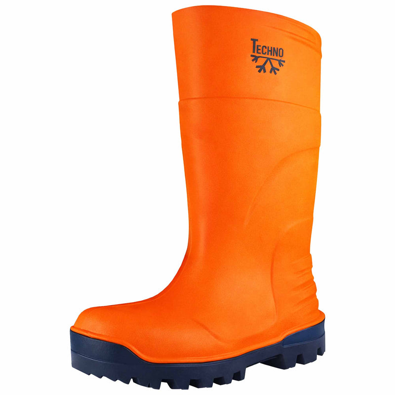 PU-Kälte-Sicherheitsstiefel S5 | Kunststoffkappe | bis -50°C | komplett metallfrei | TECHNO Thermo