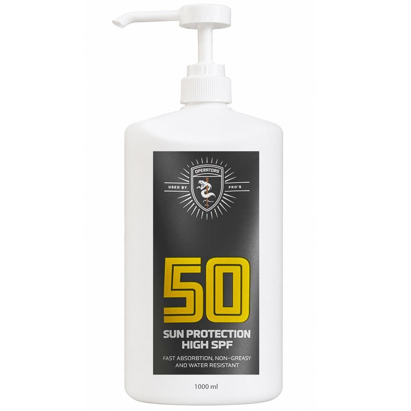 PRO Sonnencreme SPF 50+ | schnell absorbierend | wasserabweisend | Sun Protection Operators