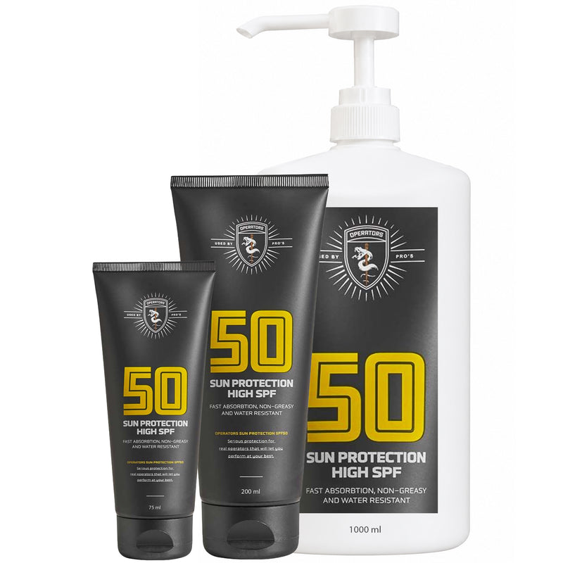 PRO Sonnencreme SPF 50+ | schnell absorbierend | wasserabweisend | Sun Protection Operators
