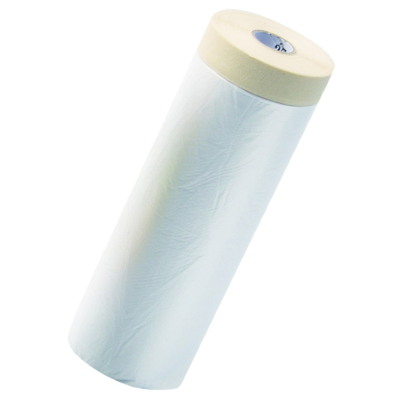 Maler-Abdeckfolie mit Papierklebeband | 55 - 270 cm | elektrostatisch | Targa Blue Core
