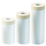 Maler-Abdeckfolie mit Papierklebeband | 55 - 270 cm | elektrostatisch | Targa Blue Core