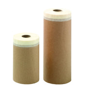 Abdeckpapier mit Papierklebeband | 35 g/m² | imprägniert | Taiga Blue Core