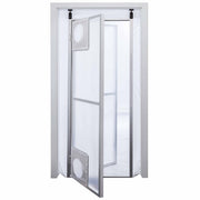 Pendel-Staubschutztüre | Aluminium | 196 x 67 cm