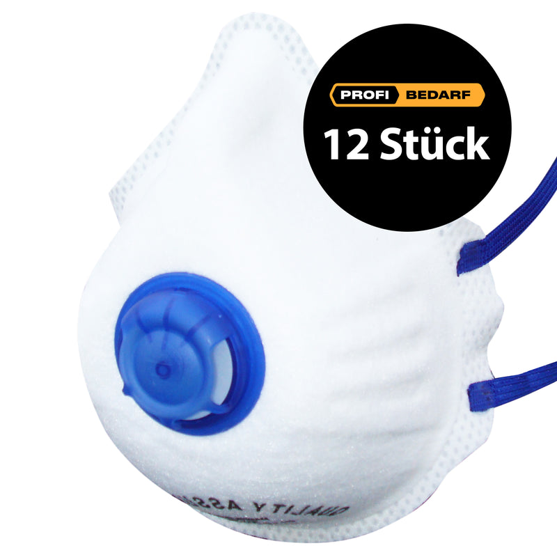 FFP2/V D Atemschutzmaske Mandil SL | Cool Down+ Ventil | Ekastu Safety