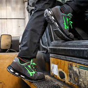 Sicherheitsschuh S1P ESD | Veloursleder | Alu-Schutzkappe | rutschhemmend | U-Power Point ESD
