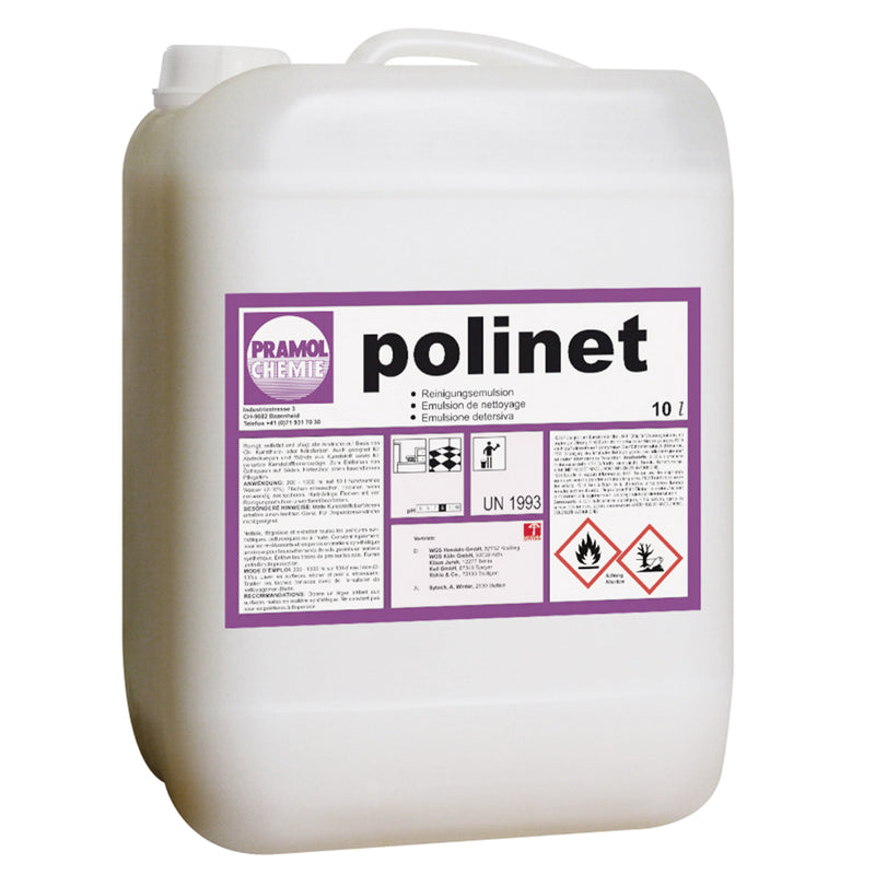 POLINET Reinigungsemulsion für Farbanstriche | Türen, Rahmen, Autos | Pramol