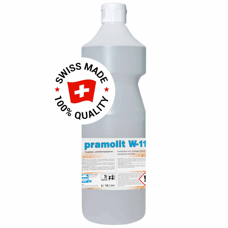 PRAMOLIT W-11 Tonplatten-und Steinimprägnierer | für Ton- und Steinfliesen | Pramol