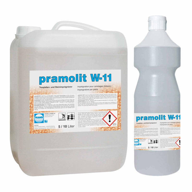 PRAMOLIT W-11 Tonplatten-und Steinimprägnierer | für Ton- und Steinfliesen | Pramol