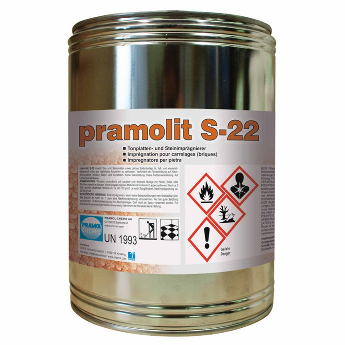 PRAMOLIT S-22 Steinimprägnierer | für Ton- & Steinfliesen | Pramol