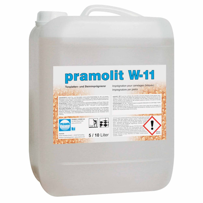 PRAMOLIT W-11 Tonplatten-und Steinimprägnierer | für Ton- und Steinfliesen | Pramol
