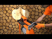 Forest Master FM8, offizielles Produktvideo zum kompakten 5-Tonnen-Elektro-Holzspalter