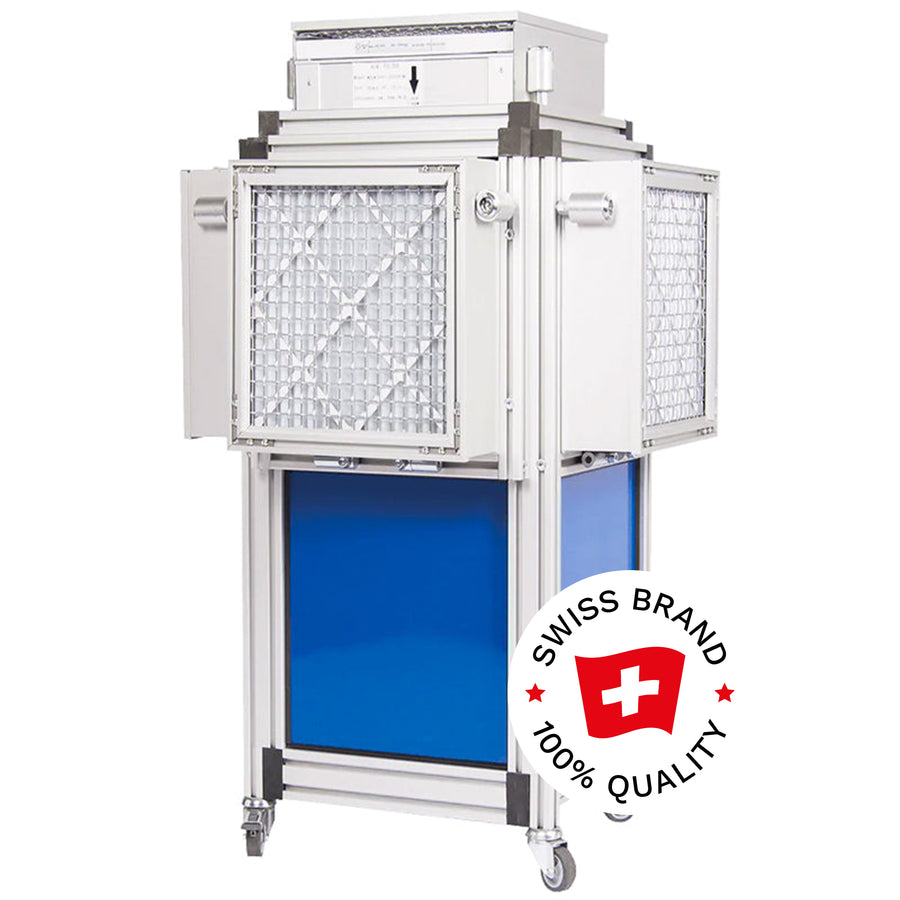 Bau-Luftreiniger Maxvac Pro 40 | 4800 m³/h | HEPA H13 | 500 W