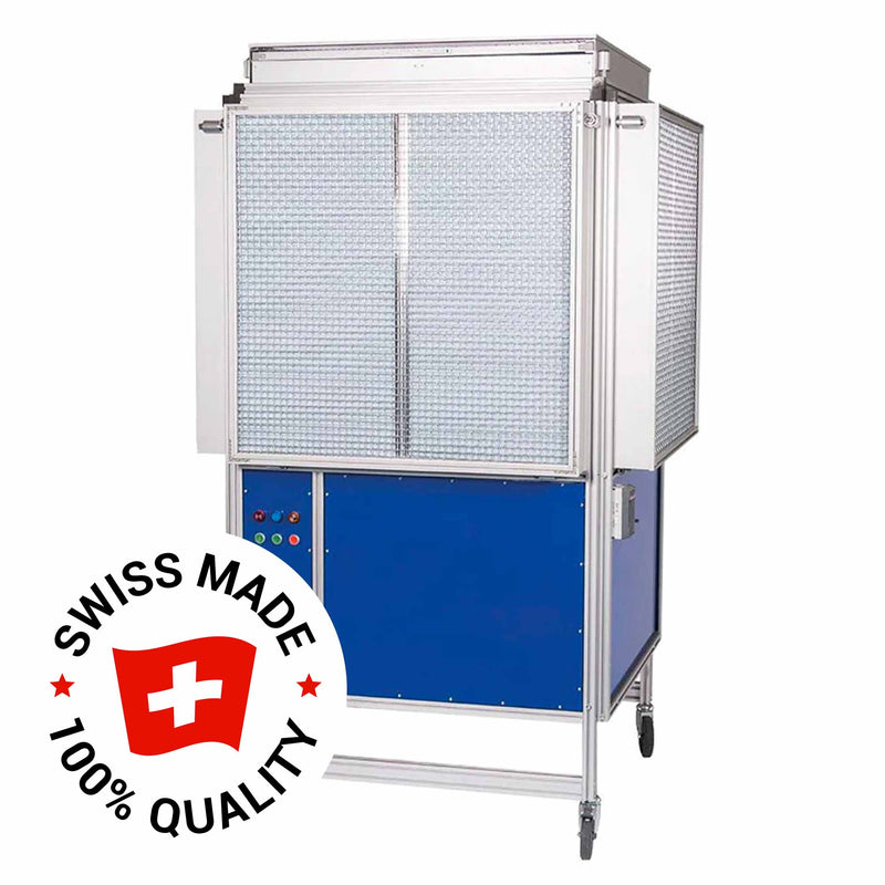Bau-Luftreiniger Maxvac Pro 80 | 28800 m³/h | HEPA H13 | 3000 W