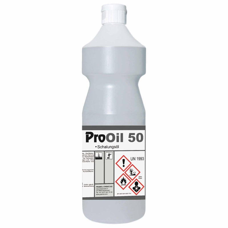 PROOIL 50 Betonschalungsöl | Trennmittel für Schalungsbretter | Pramol