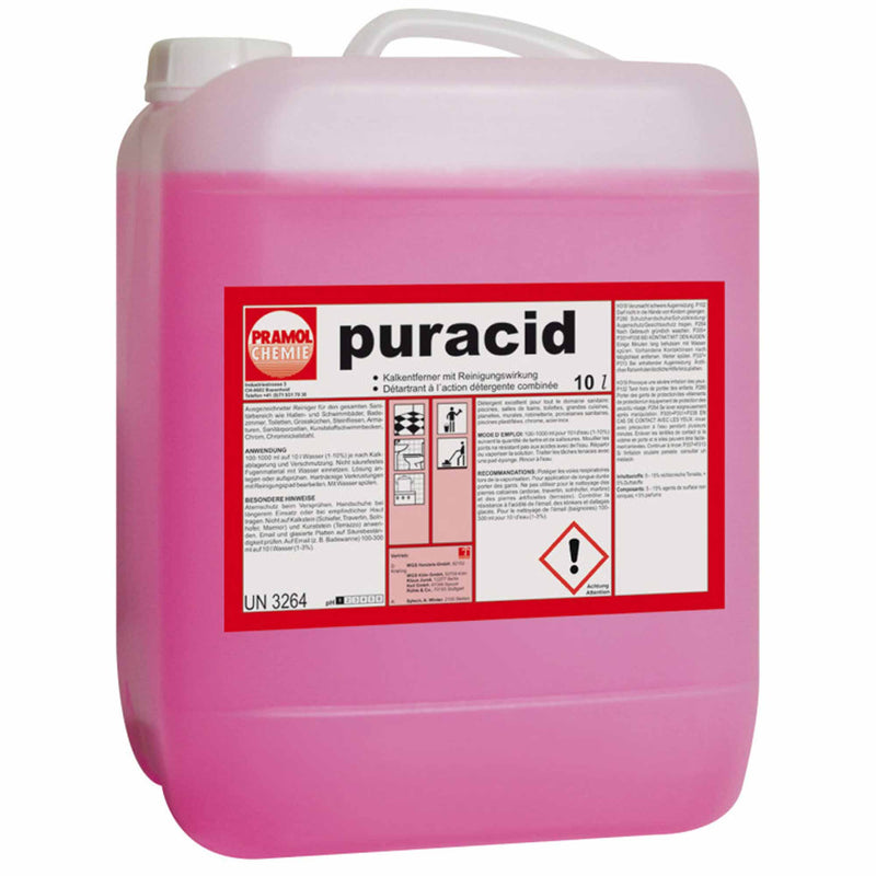 PURACID Sanitärreiniger & Kalkentferner | materialschonend | Pramol