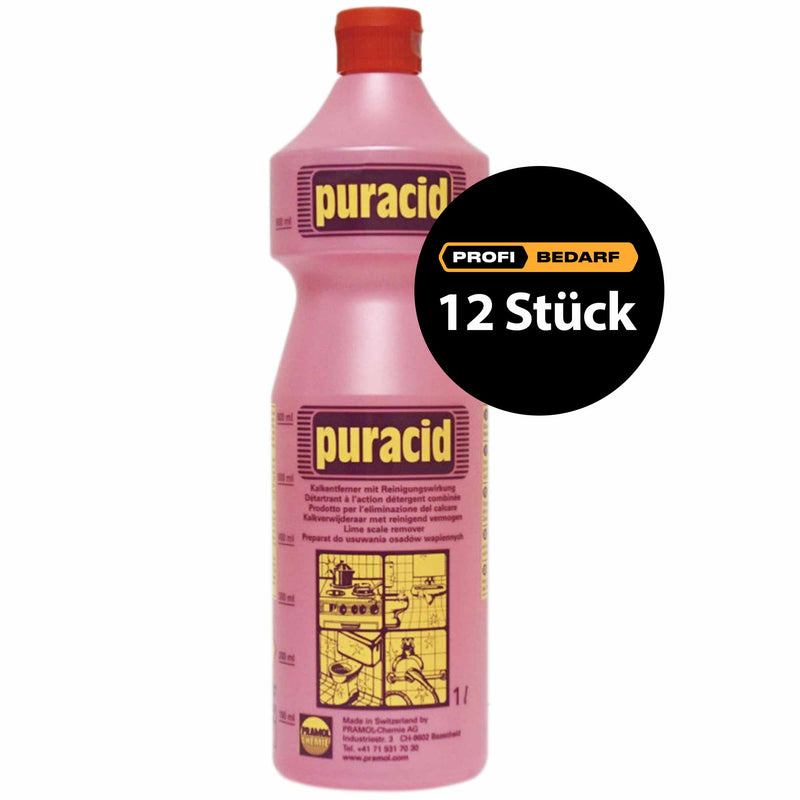PURACID Sanitärreiniger & Kalkentferner | materialschonend | Pramol