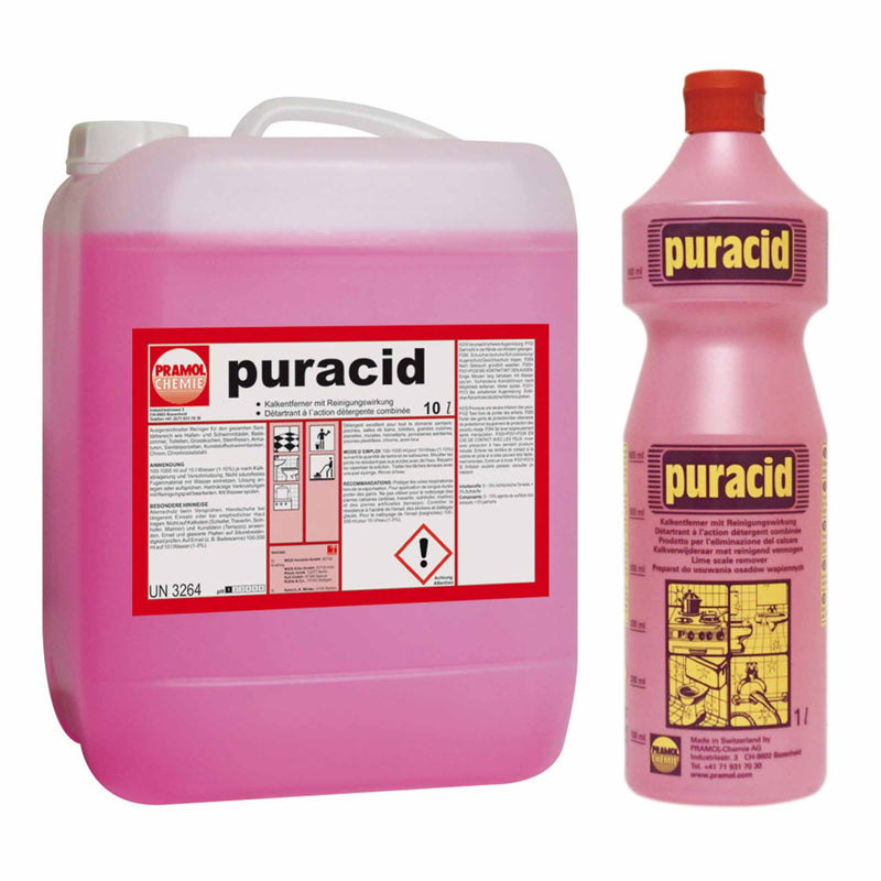 PURACID Sanitärreiniger & Kalkentferner | materialschonend | Pramol