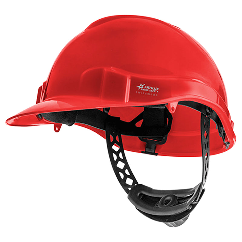 Schutzhelm ARTITOP SH100 | Polyethylen | 2-Punkt-Kinnband | Schirm | ROTO-System | belüftet | Swiss Made | ARTILUX