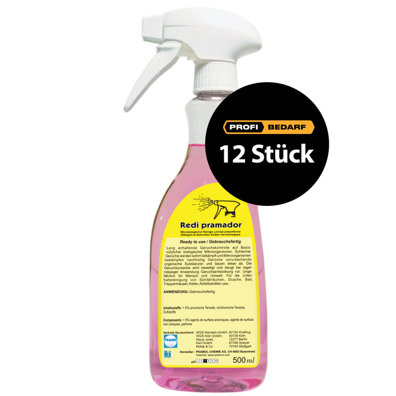 REDI PRAMADOR Urinalreiniger | für wasserlose Urinale | Geruchsbeseitiger | Pramol