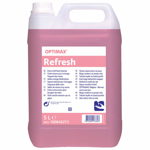 Optimax Refresh Handwaschlotion | 5 Liter | frischen Blumenduft | Diversey Optimax
