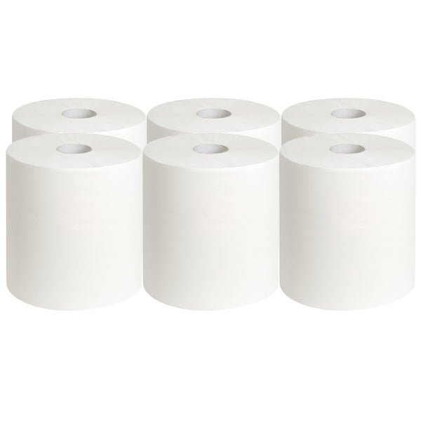 Papierhandtuchrollen | 3-lagig | 140 m x 20 cm | 100% Zellstoff | Ø 20 cm