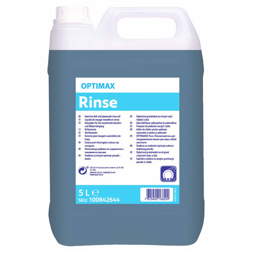 Optimax Rinse Klarspüler | Maschinell | schaumarmer, pH-neutraler Klarspülzusatz | Diversey Optimax